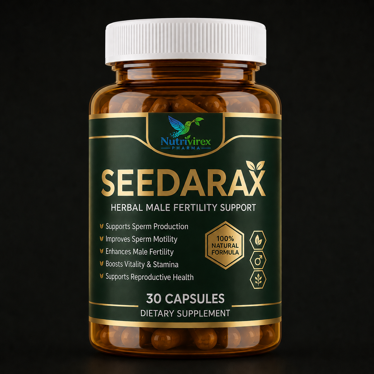 Seedarax – Herbal Male Fertility Support