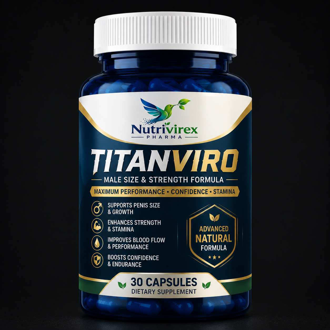 TitanViro – Male Size & Strength Formula